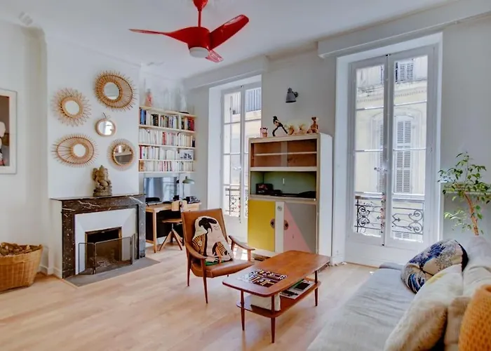 T3 Cosy Et Vintage Au Coeur De Marseille