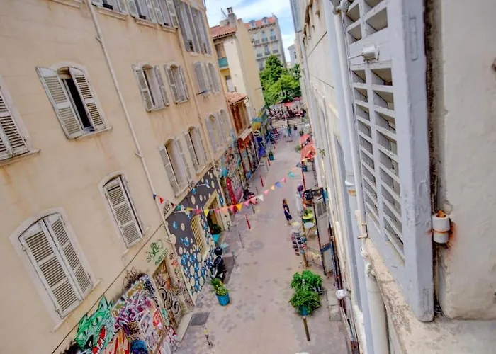 T3 Cosy Et Vintage Au Coeur De Marseille